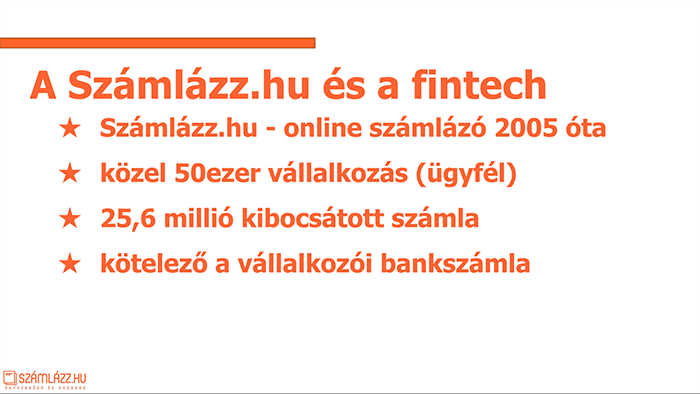 Számlázz.hu és a fintech