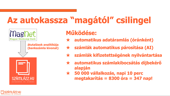 Autokassza mennyi időt takarít meg?