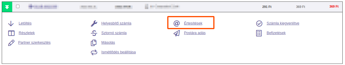 ertesitesek