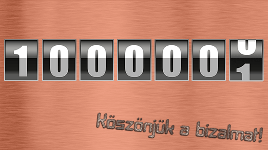 1.000.000 számla!