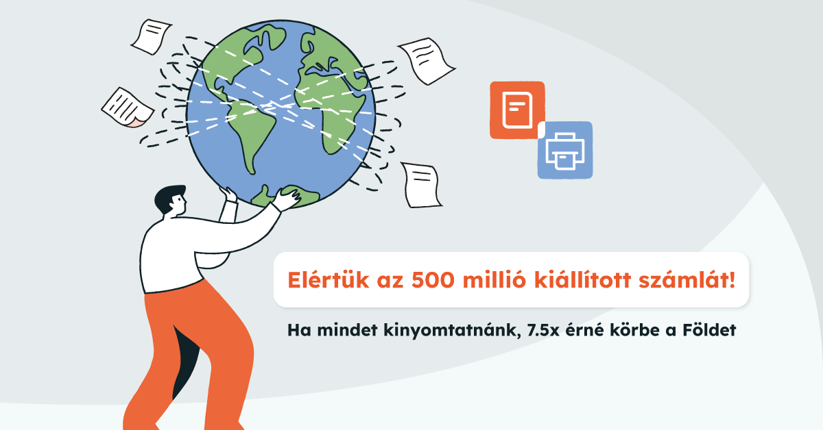 Mi érné körbe hét és félszer a Földet? Hát 500 millió számla!