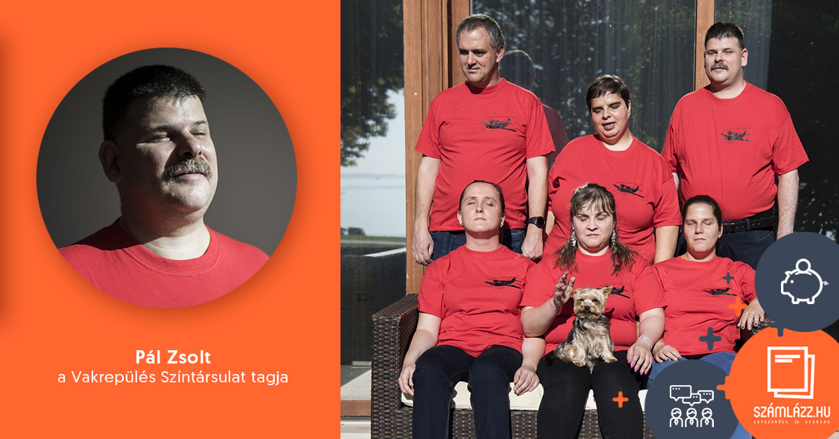 “Nem az akadálymentesítés bonyolult, hanem a cégek hajlandósága hiányzik” – Interjú Pál Zsolttal, a Vakrepülés Színtársulat tagjával, technikusával